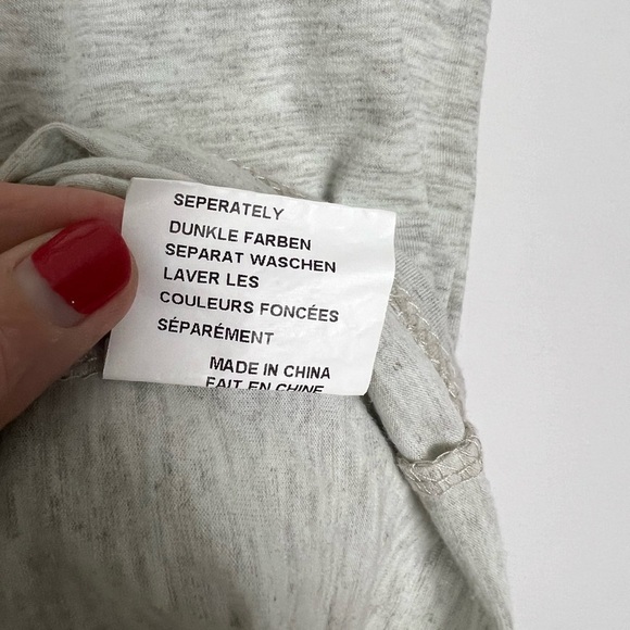 SheShow Women's Gray Free Bird Sleeveless Muscle T-Shirt Size Large - Picture 8 of 8